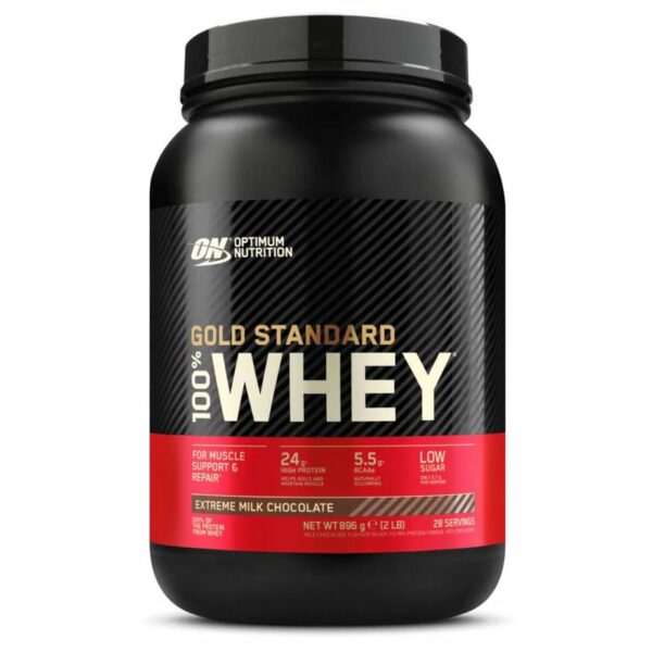 Optimum Nutrition 100% Whey Gold Standard 896g Extreme Milchschokolade