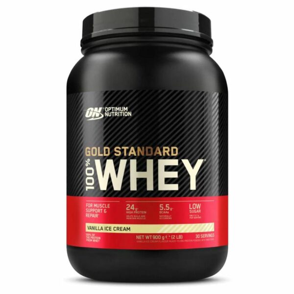 Optimum Nutrition 100% Whey Gold Standard 900g Vanilla Ice Cream