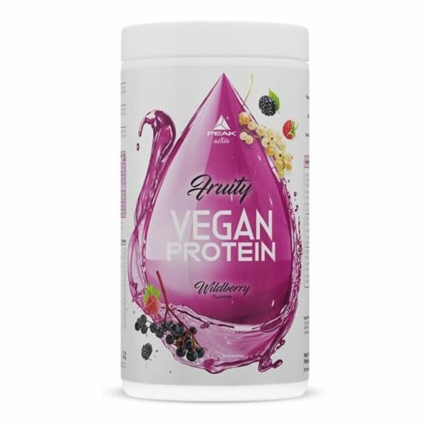 Peak Fruity Vegan Protein 400g Wildberry