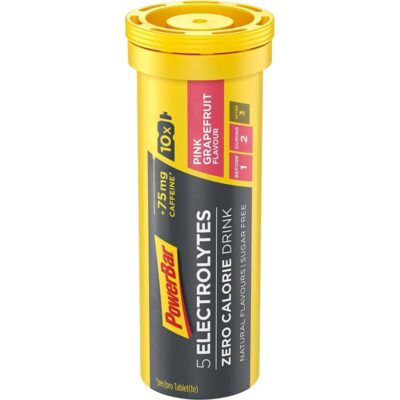 PowerBar 5 Electrolytes 12 x 10 Brausetabletten Pink Grapefruit + Caffein