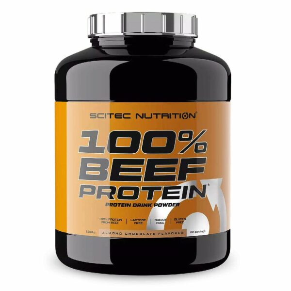 Scitec Nutrition 100% Beef Protein 1800g Mandel-Schokolade