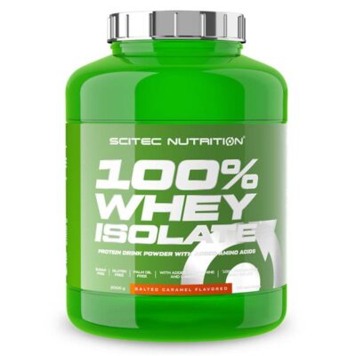 Scitec Nutrition 100% Whey Isolate 2000g Salziges Karamell