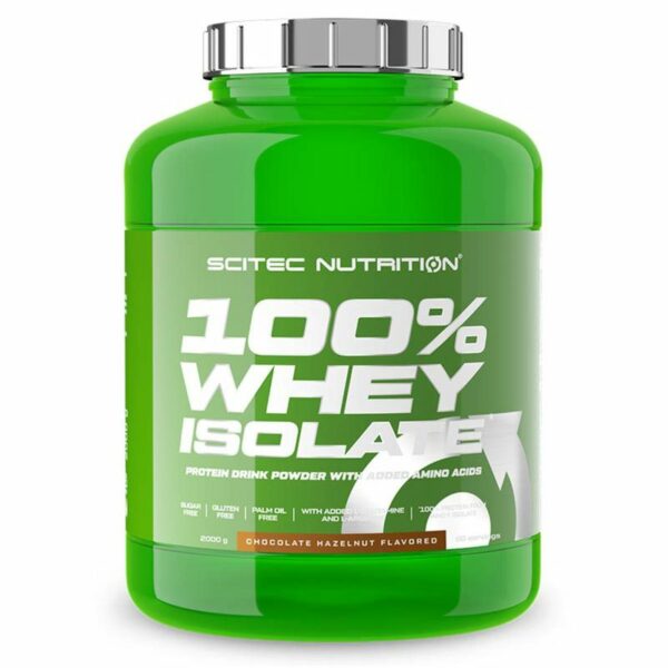 Scitec Nutrition 100% Whey Isolate 2000g Schokolade-Haselnuss