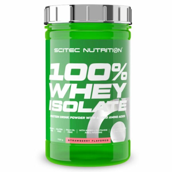 Scitec Nutrition 100% Whey Isolate 700g Erdbeere