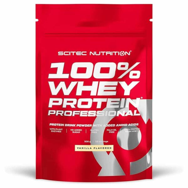 Scitec Nutrition 100% Whey Protein Professional 500g Vanille