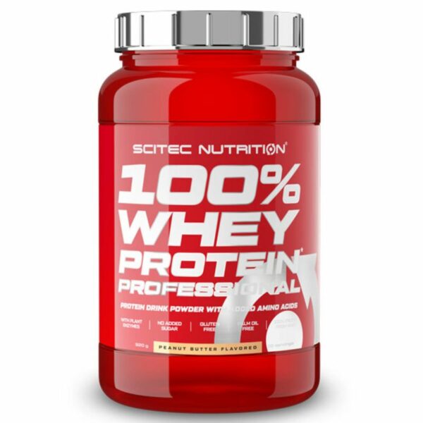 Scitec Nutrition 100% Whey Protein Professional 920g Erdnussbutter