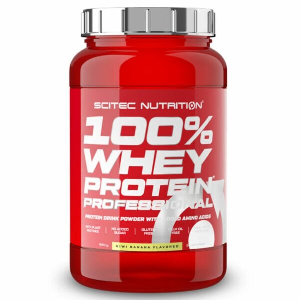 Scitec Nutrition 100% Whey Protein Professional 920g Kiwi Banane