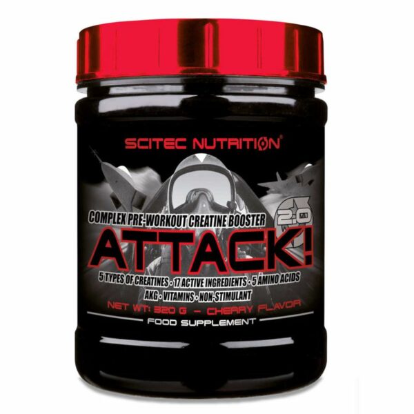 Scitec Nutrition Attack 2.0 - 320g Kirsche