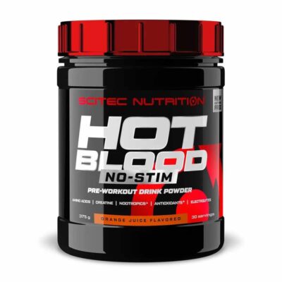 Scitec Nutrition Hot Blood Hardcore No-Stim 375g Orange Juice