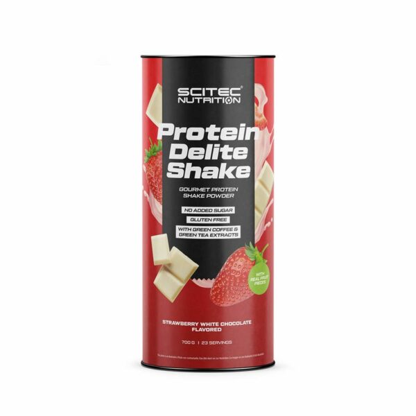 Scitec Nutrition Protein Delite Shake 700 g Erdbeer wei?e Schokolade