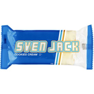 Sven Jack Haferflockenriegel Energieriegel Energy Cake 24 x 125 g Cookies & Cream