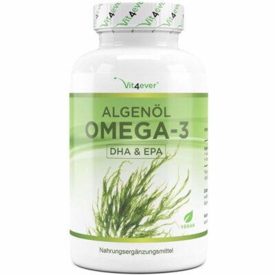 Vit4ever Algenöl Omega 3 - 90 Kapseln