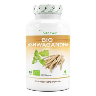 Vit4ever Bio Ashwagandha 365 Kapseln
