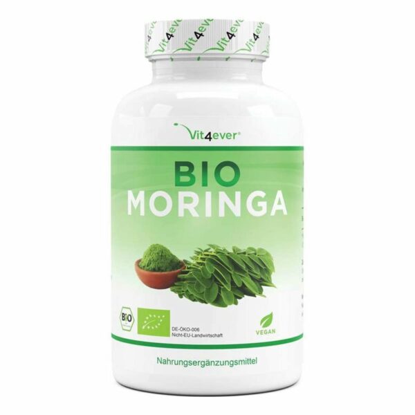 Vit4ever Bio Moringa 600 - 300 Kapseln