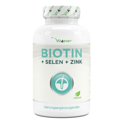 Vit4ever Biotin + Selen + Zink 365 Tabletten