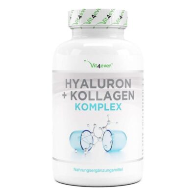 Vit4ever Hyaluronsäure Kollagen Komplex 240 Kapseln