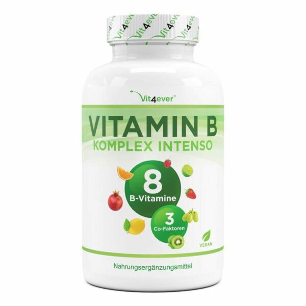 Vit4ever Vitamin B Komplex Intenso 180 Kapseln