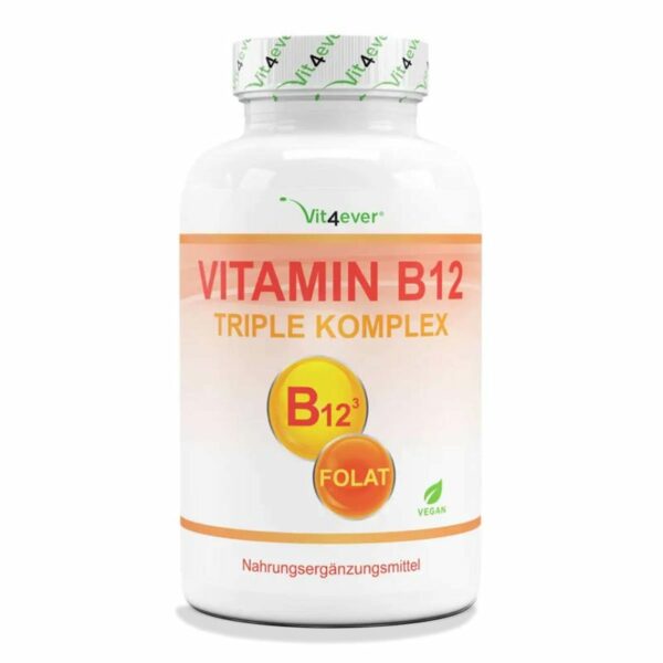 Vit4ever Vitamin B12 Triple Komplex 240 Tabletten