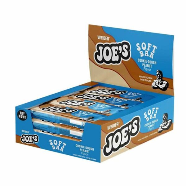 Weider Joe s Soft Bar 12x50g Peanut Cookie Dough