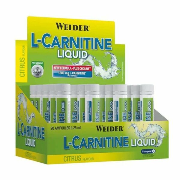 Weider L-Carnitine Liquid 20x25ml