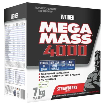 Weider Mega Mass 4000 - 7000g Erdbeere