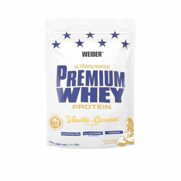 Weider Premium Whey Protein 500g Vanille-Karamell