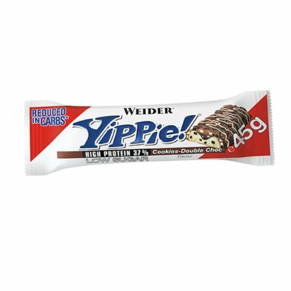 Weider Yippie! Bar 12x45g Cookies-Doppelte-Schokolade