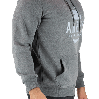 Arena Supplements Hoodie, Grau