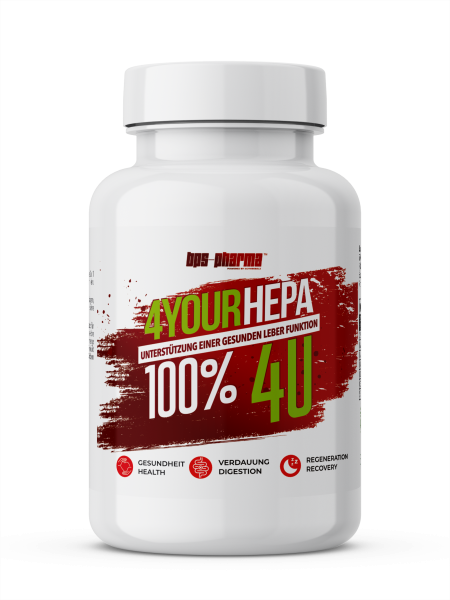 BPS-PHARMA 4 Your Hepa 100% 4U, 90 Kapseln