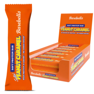 Barebells Salted Peanut Caramel Soft Protein Bar Riegel-Box, 12x55g
