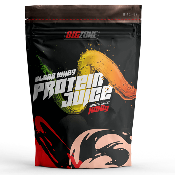 Big Zone Clear Whey Protein Juice, 1000g Beutel