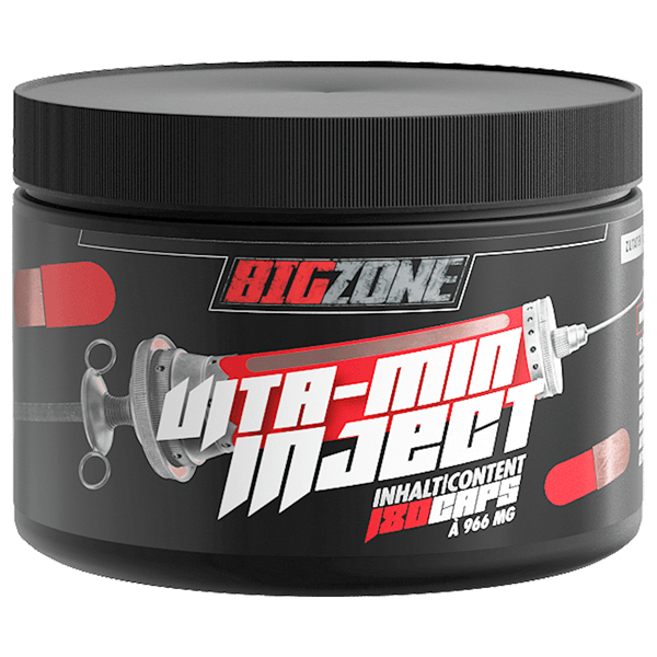 Big Zone Vita-min Inject, 180 Kapseln