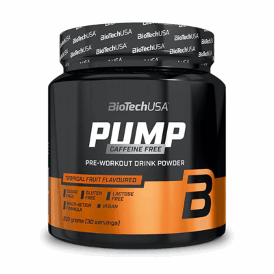 Biotech Pump Caffeine free koffeinfrei, 330g