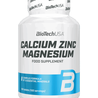 Biotech USA Calcium Zinc Magnesium, 100 Tabletten