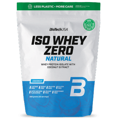 Biotech USA Iso Whey Zero Natural, 500g