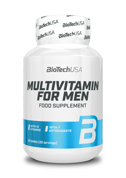 Biotech USA Multivitamin for Men, 60 Tabletten