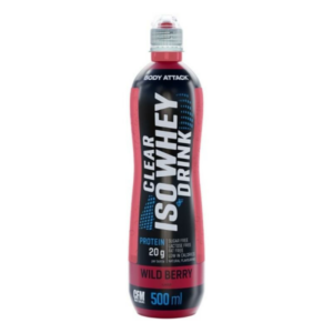 Body Attack CLEAR Iso Whey Drink, 500ml