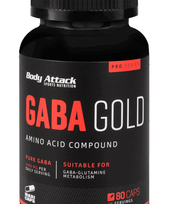 Body Attack Gaba Gold, 80 Kapseln