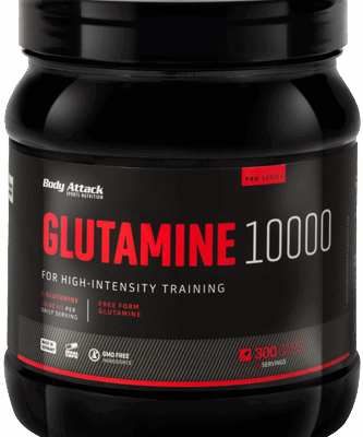 Body Attack Glutamine 1000, 300 Kapseln