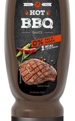 Body Attack Hot BBQ Sauce, 320ml