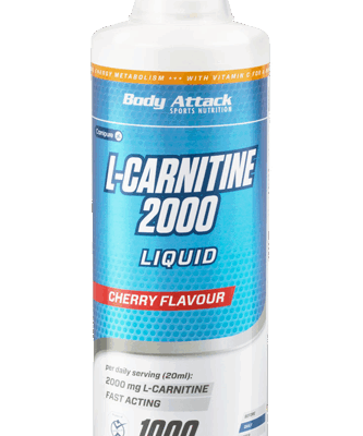 Body Attack L-Carnitine 2000 Liquid, 1000ml