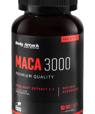 Body Attack Maca 3000, 90 Kapseln