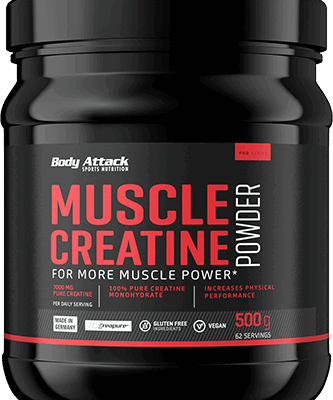 Body Attack Muscle Creatine Creapure, 500g
