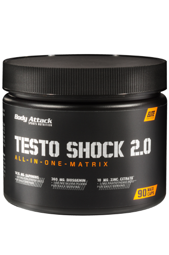 Body Attack Testo Shock 2.0, 90 Kapseln