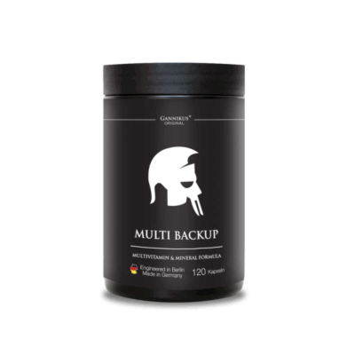GANNIKUS Multivitamin Backup (Multivitamin + Minerale), 120 Kapseln