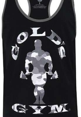 Golds Gym Camoe Joe Stringer Black