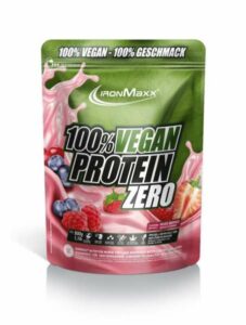 IronMaxx 100% Vegan Protein Zero, 500g MHD 01/2024