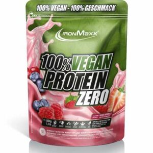 IronMaxx 100% Vegan Protein Zero, 500g MHD 01/2024