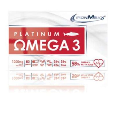 IronMaxx Platinum Omega 3, 60 Kapseln