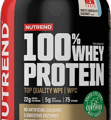 Nutrend 100% Whey Protein, 2250g Dose